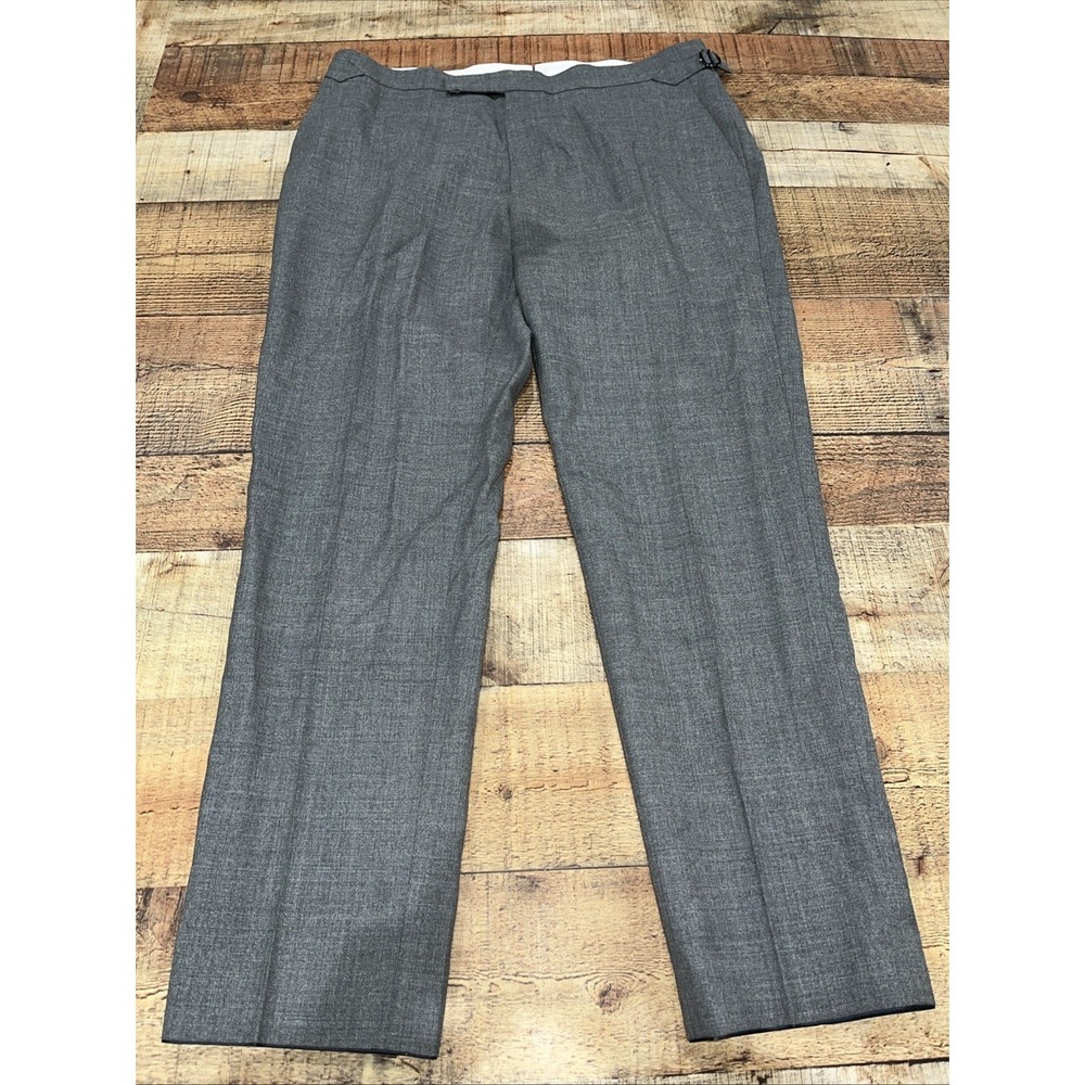 Suitsupply Vitale Barberis‎ Canonico Wool Pants Mens 36 Gray (2733)